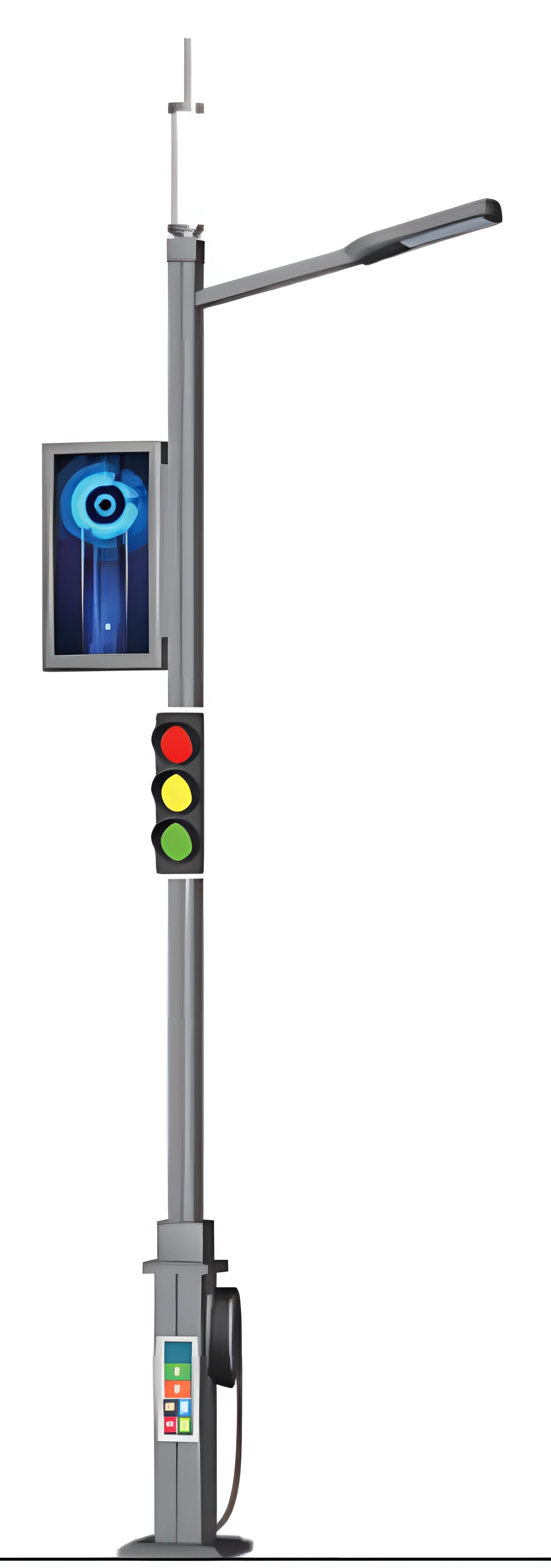 Smart pole with display and signal · Catalogue page 10