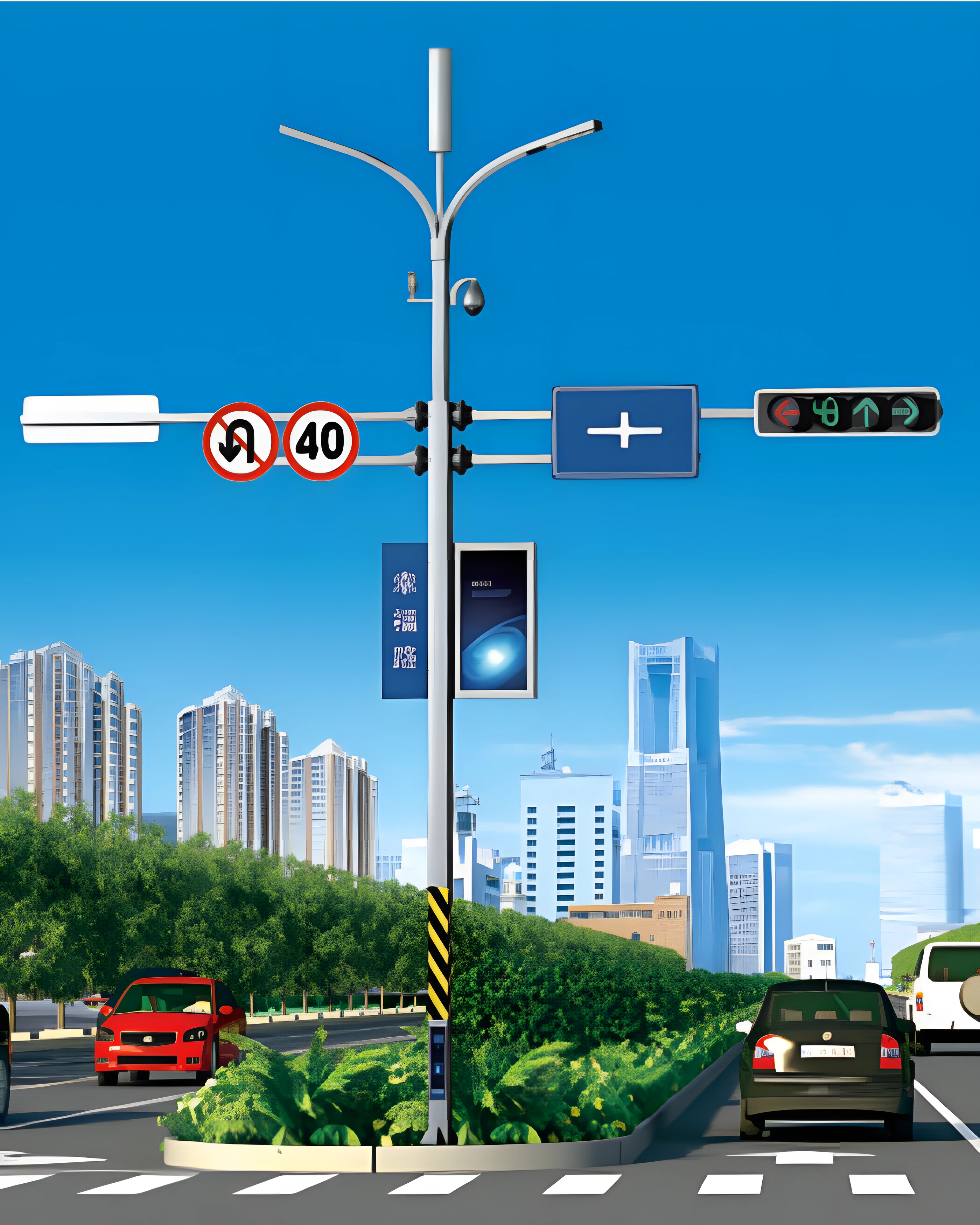 Multi-arm smart pole · Catalogue page 10