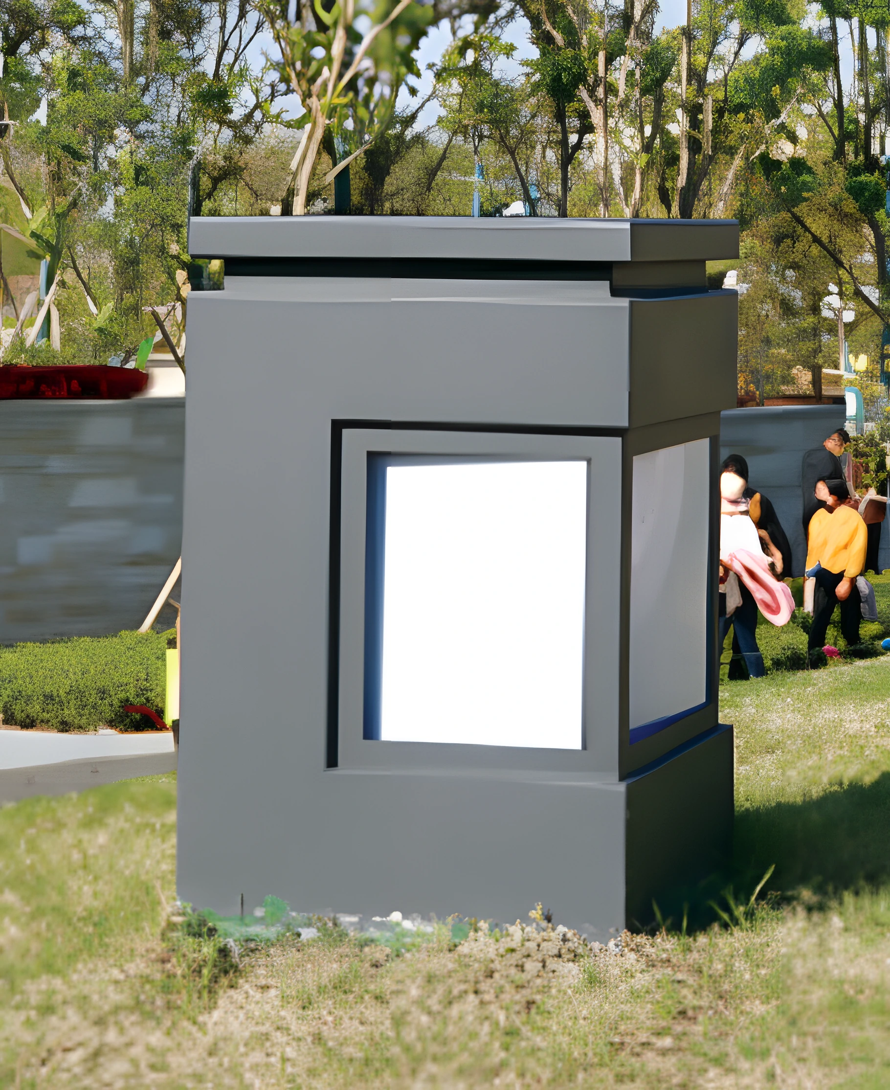 Square lantern lawn light · Catalogue page 225