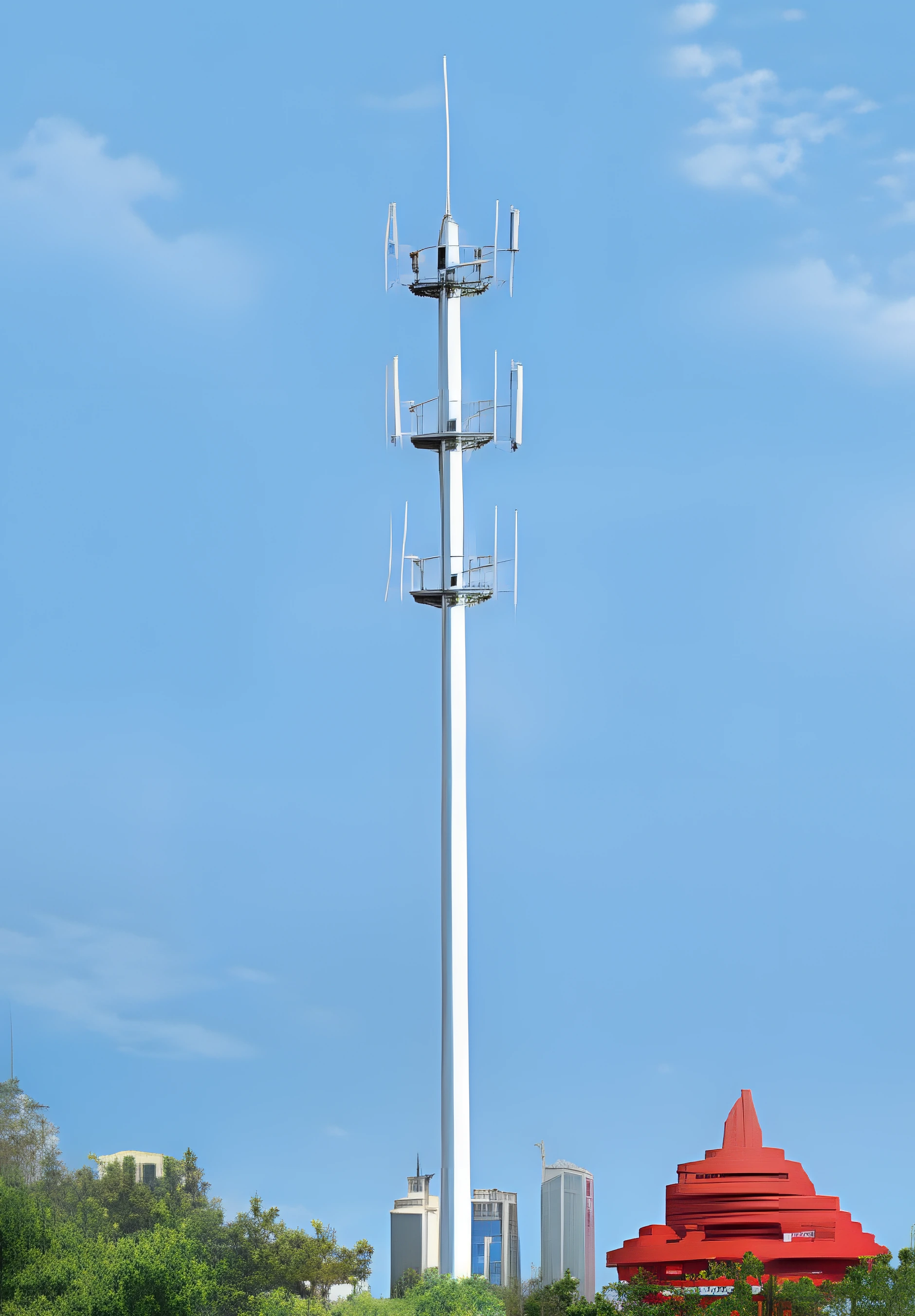 Multi-level antenna tower · Catalogue page 247