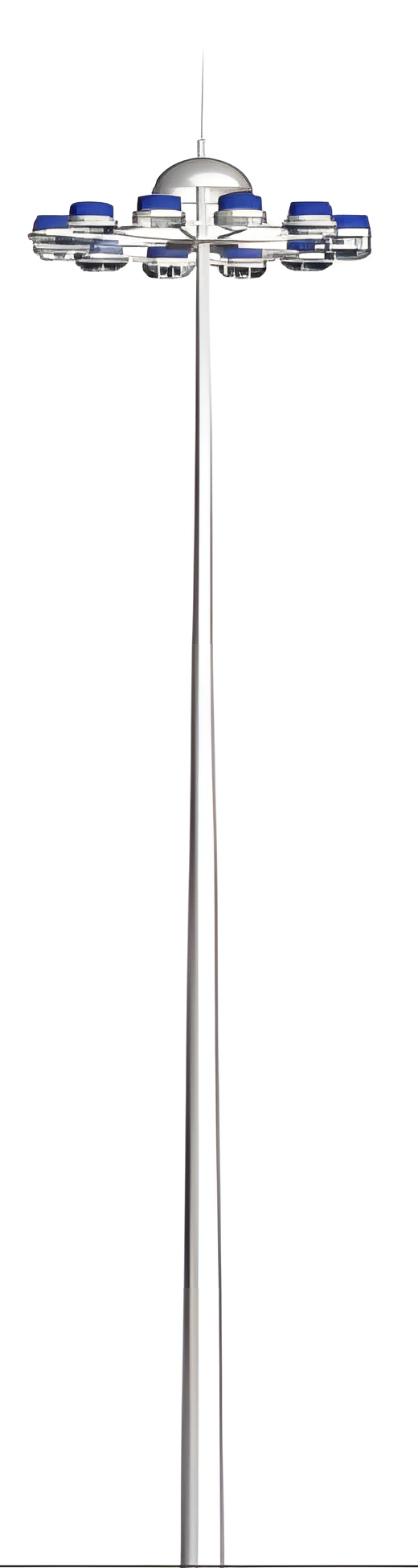 Domed lighting crown — catalogue design reference HM-09.