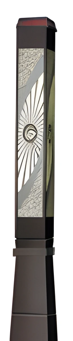 Sunburst-panel column — catalogue design reference LP-11.